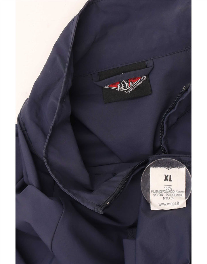 Bear Ανδρική φόρμα Top Jacket XL Navy Blue Polyamide