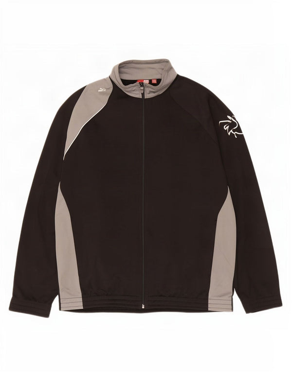 Ανδρική αθλητική φόρμα γραφικών Puma Top Jacket Large Black Colourblock Sports