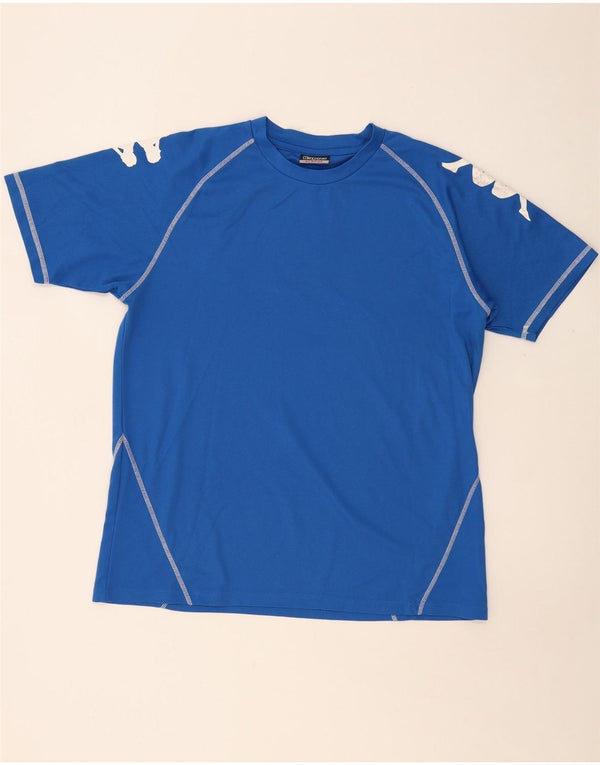 Ανδρικό γραφικό T-Shirt KAPPA Top XL Blue