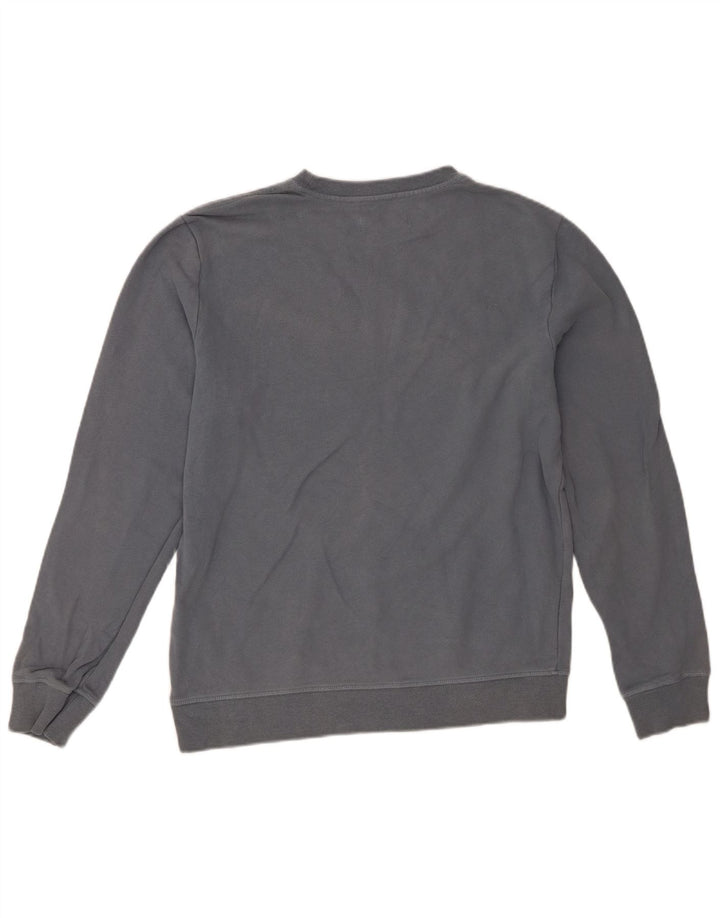 ALL SAINTS Mens Sweatshirt Jumper Medium Blue Cotton