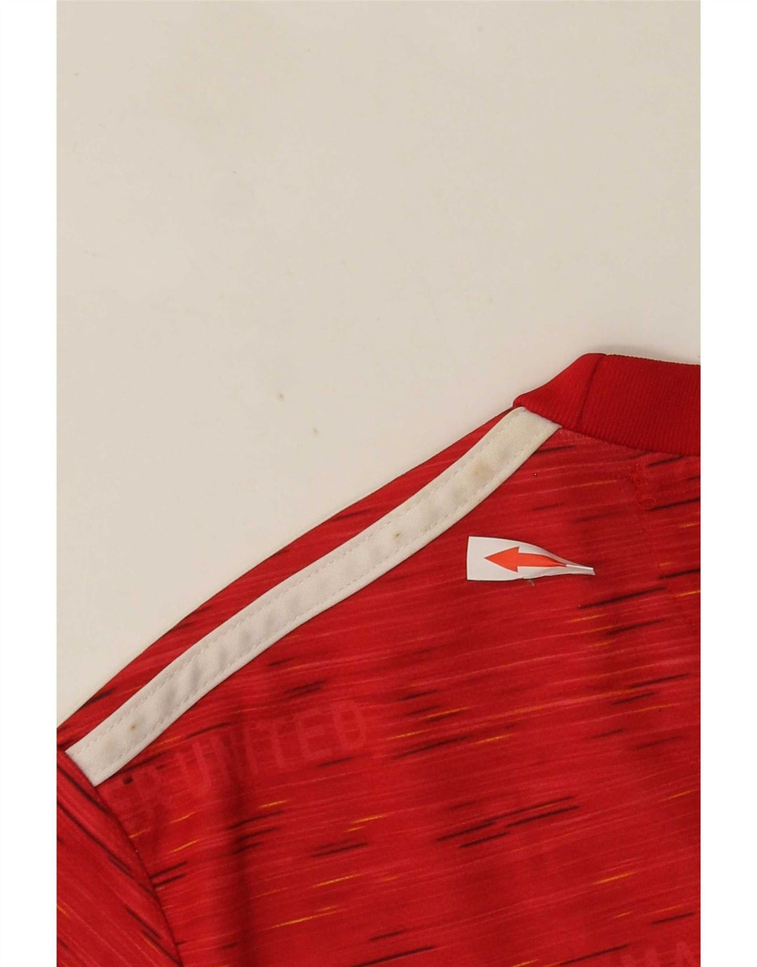 Ανδρικό T-Shirt Adidas Manchester United Top μεσαίο κόκκινο πολυεστέρας