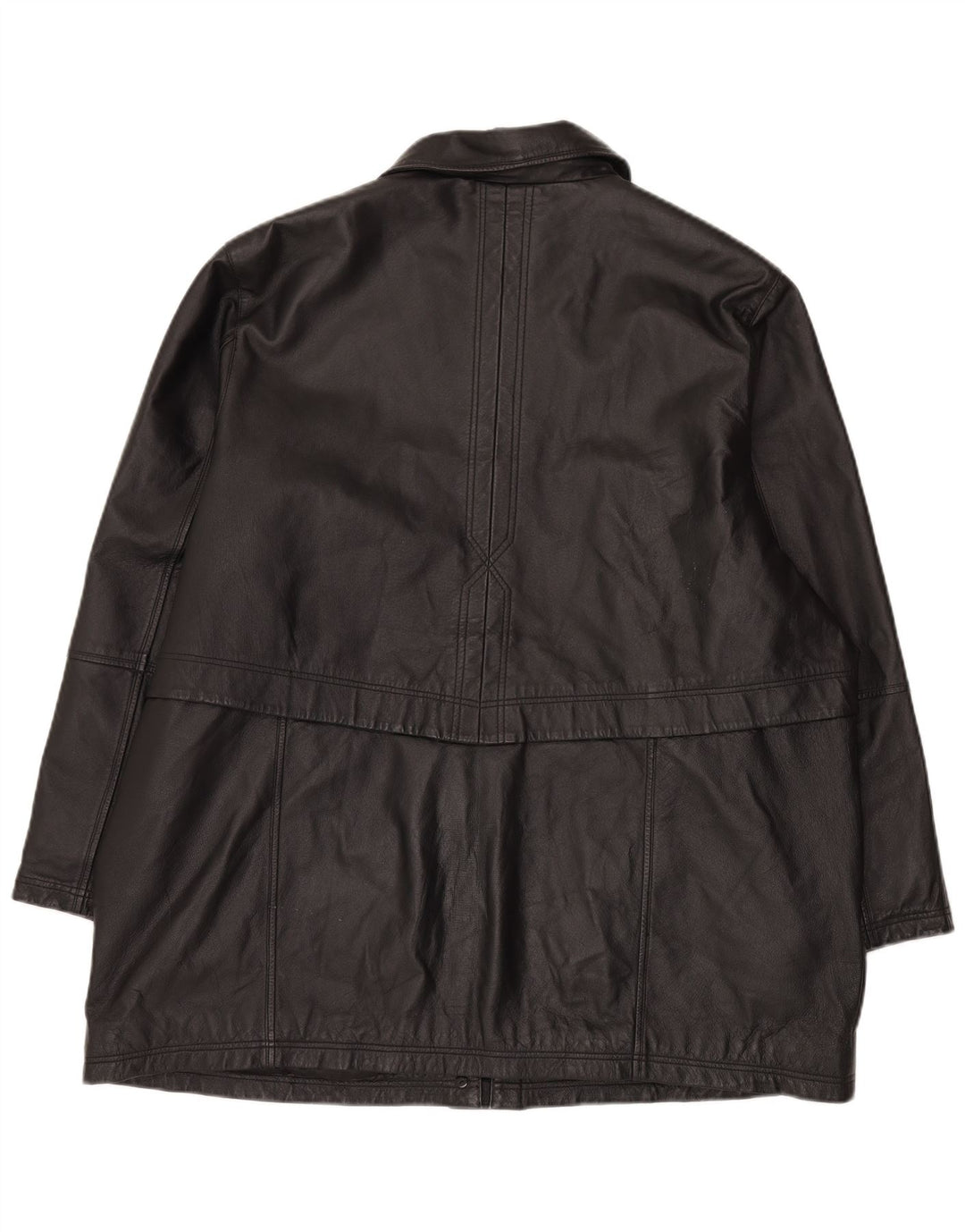 Canda Ανδρικό Δερμάτινο Μπουφάν IT 52 XL Μαύρο Δερμάτινο