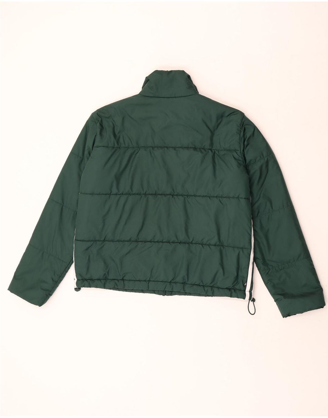 Adidas Γυναικείο μπουφάν με επένδυση UK 10 Small Green Polyester