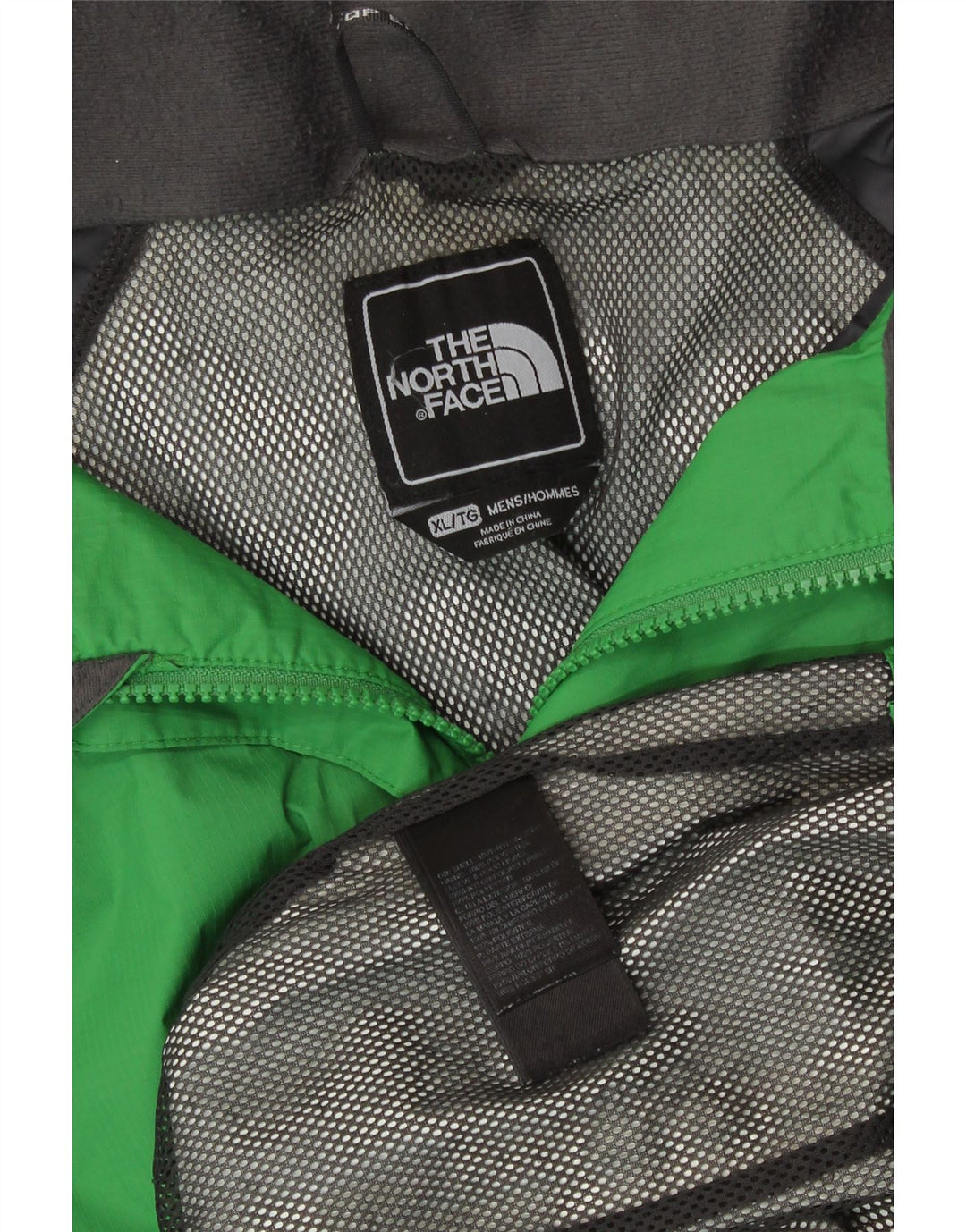 THE NORTH FACE Ανδρικό μπουφάν βροχής με κουκούλα UK 42 XL πράσινο νάιλον