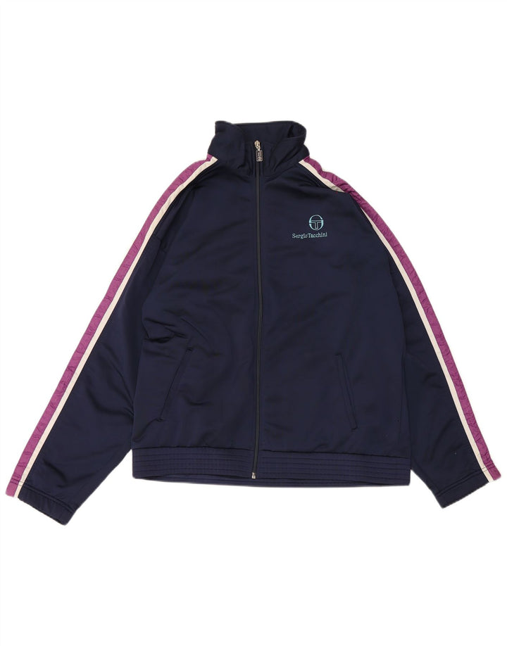 Ανδρική φόρμα Sergio Tacchini Top Jacket IT 48 Medium Navy Blue
