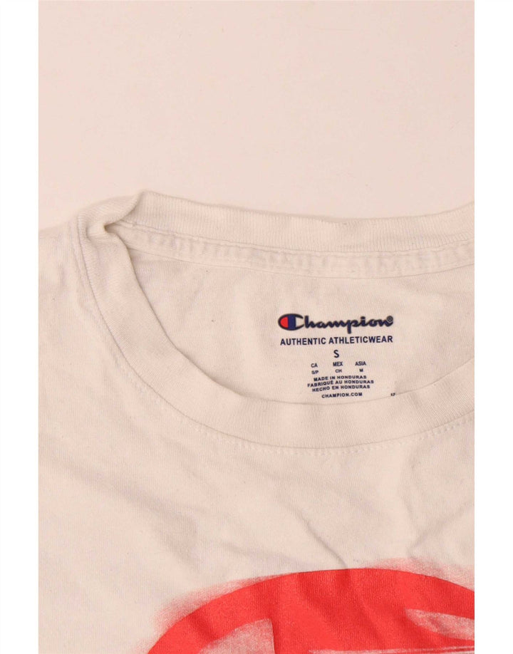 Ανδρικό T-Shirt Champion Graphic Top Small White