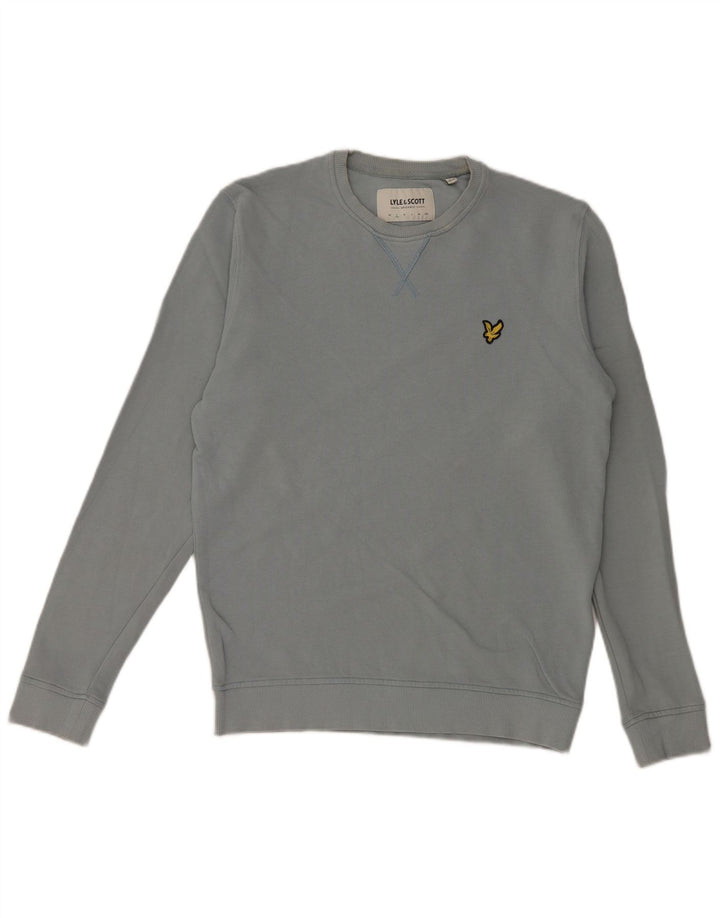 Ανδρικό φούτερ Lyle & Scott Jumper Μικρό Μπλε Βαμβακερό