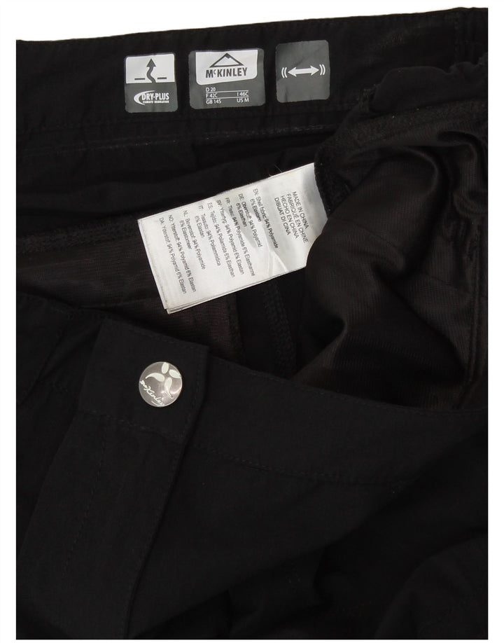 MC Kinley Γυναικείο Παντελόνι Cargo UK 14 Medium W32 L30 Μαύρο Πολυαμίδιο
