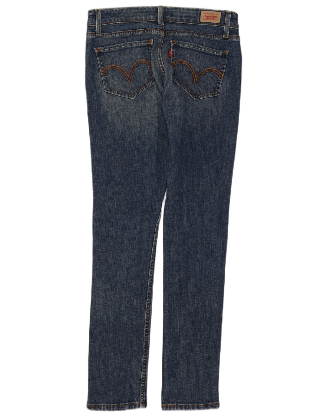 LEVI'S Γυναικείο 524 Too Superlow Skinny Jeans US 5 Small W29 L32 Μπλε βαμβακερό