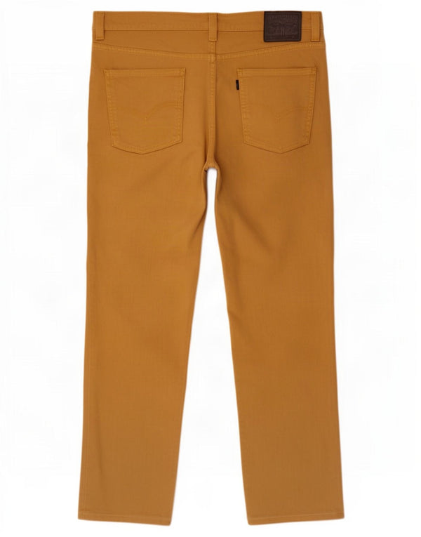 Levi's Mens 511 Slim Casual Παντελόνι W34 L32 Μπεζ βαμβακερό