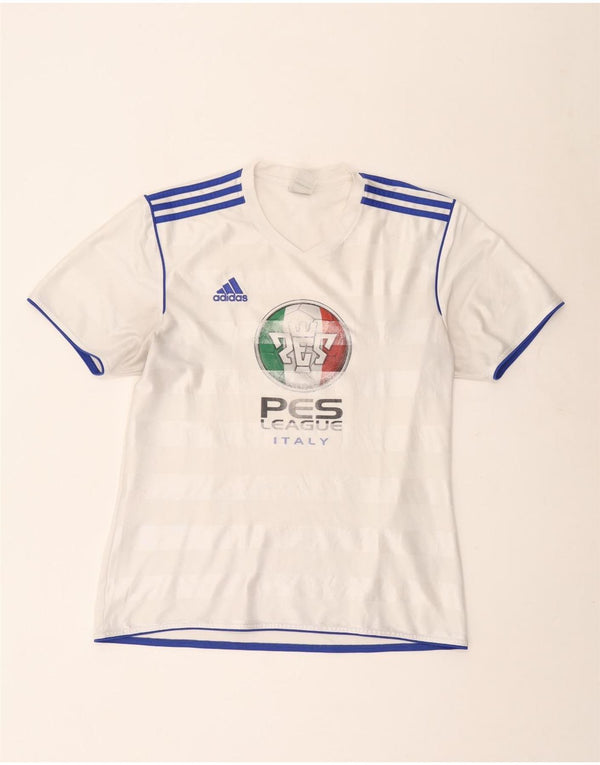 Ανδρικό γραφικό T-Shirt Adidas Top Large White Polyester