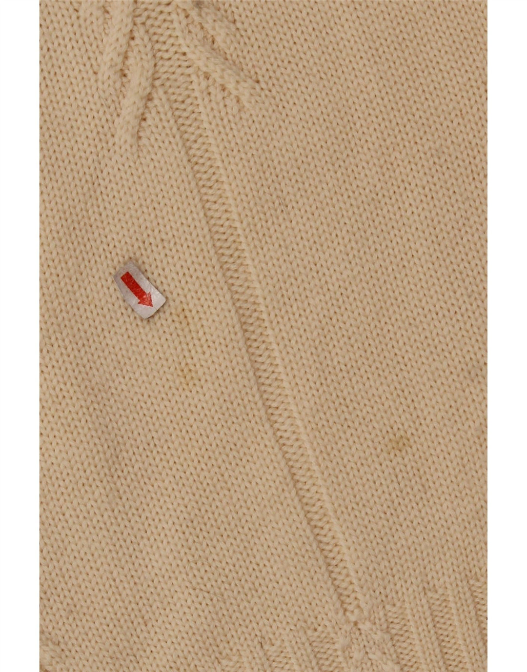 FRANCESCA Γυναικείο πουλόβερ με ρολό λαιμόκοψη UK 16 Μεγάλο μπεζ νέο μαλλί