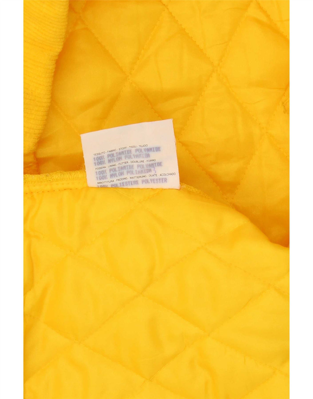 Brugi Ανδρικό καπιτονέ μπουφάν UK 40 Large Yellow Polyamide