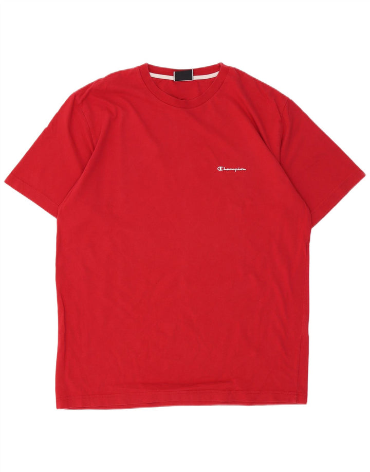 Ανδρικό T-Shirt CHAMPION Top XL Κόκκινο βαμβακερό