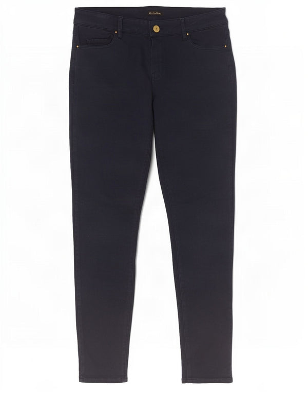 Massimo Dutti Γυναικείο Skinny Casual Παντελόνι EU 40 Medium W30 L29 Navy Blue