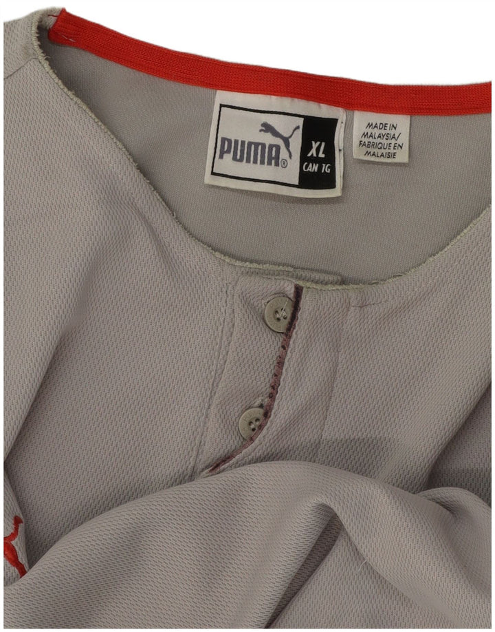 Ανδρικό T-Shirt Puma Τοπ XL Γκρι