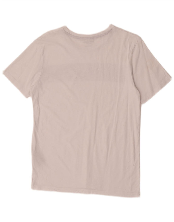 Jack & Jones Ανδρικό γραφικό μπλουζάκι Μπλουζάκι, μεσαίο λευκό βαμβακερό
