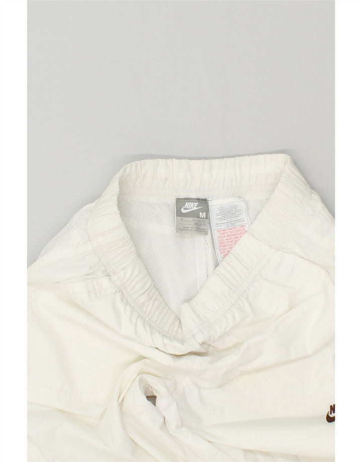 NIKE Girls Capri Tracksuit Trousers 10-11 Years Medium  White Polyester Vintage Nike and Second-Hand Nike from Messina Hembry 