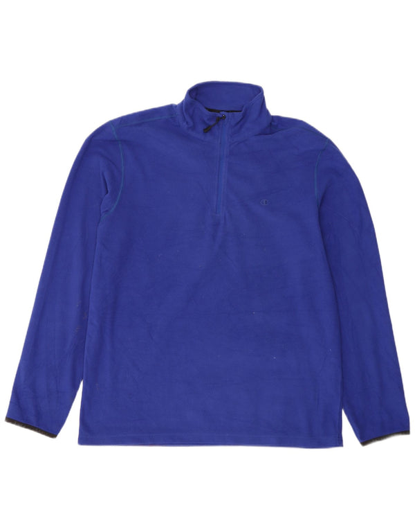 Champion Ανδρικό φερμουάρ Fleece Jumper XL Blue