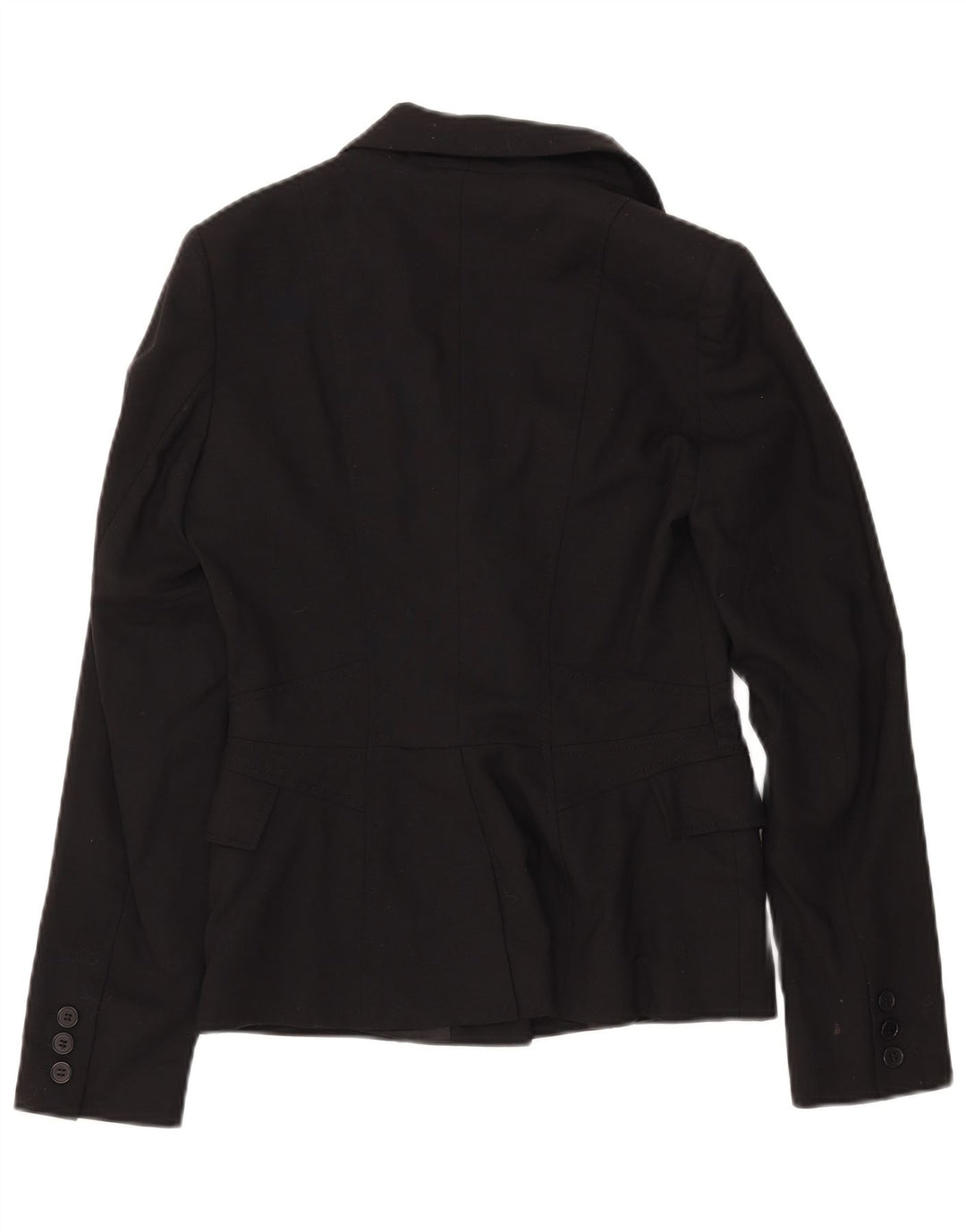 REISS Γυναικείο σακάκι 1 κουμπιού UK 8 Small Black Wool