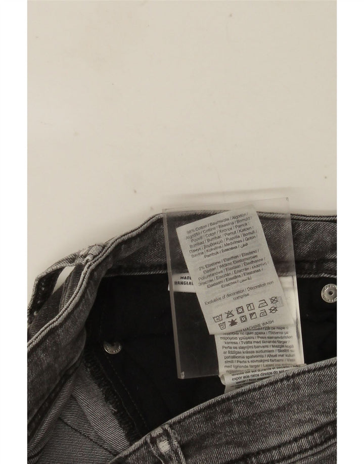 JACK & JONES Ανδρικό στενό τζιν W30 L30 Γκρι βαμβακερό