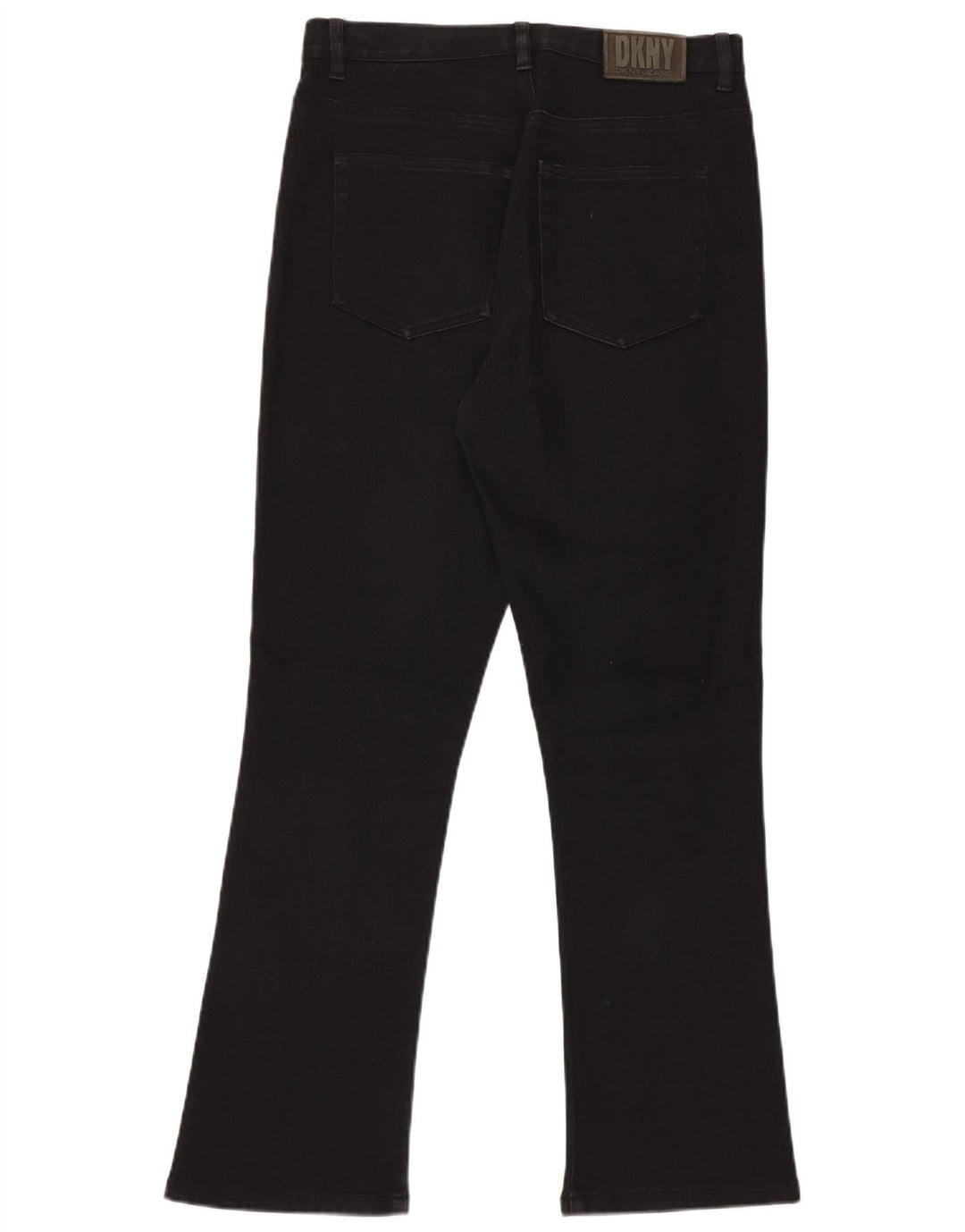 DKNY Γυναικείο Bootcut Jeans US 10 Large W30 L30 Μαύρο βαμβακερό