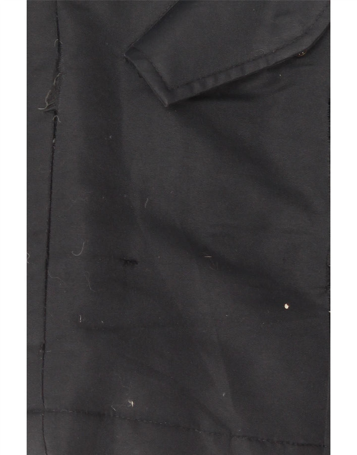 Refrigiwear Γυναικείο μπουφάν με κουκούλα UK 16 Large Navy Blue Polyester