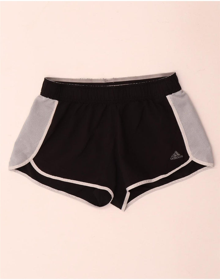 Γυναικείο αθλητικό σορτς Adidas UK 14 Medium Black Colourblock Polyester
