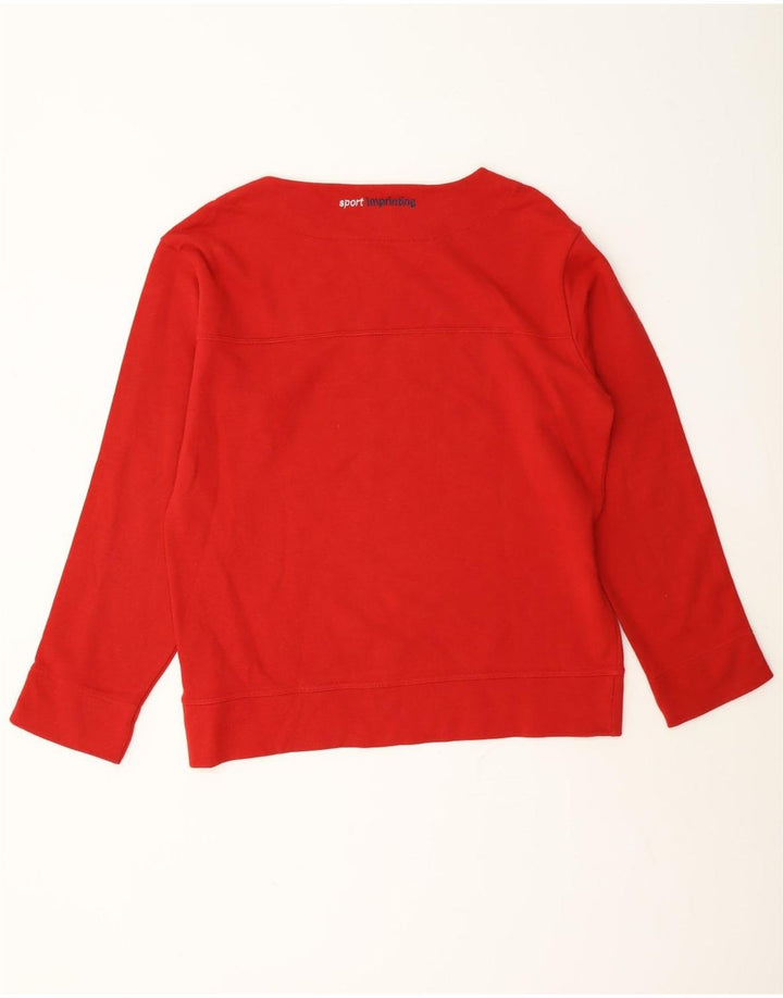Γυναικείο φούτερ Playlife Jumper UK 14 Μεσαίο κόκκινο βαμβακερό