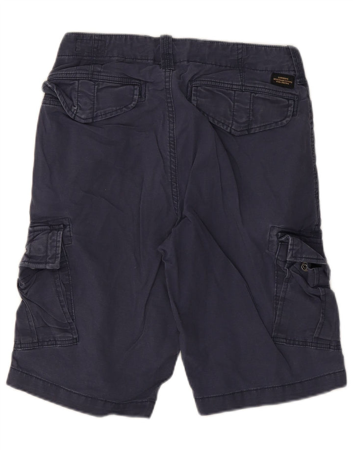 Ανδρικό σορτς Cargo Superdry W28 Small Navy Blue