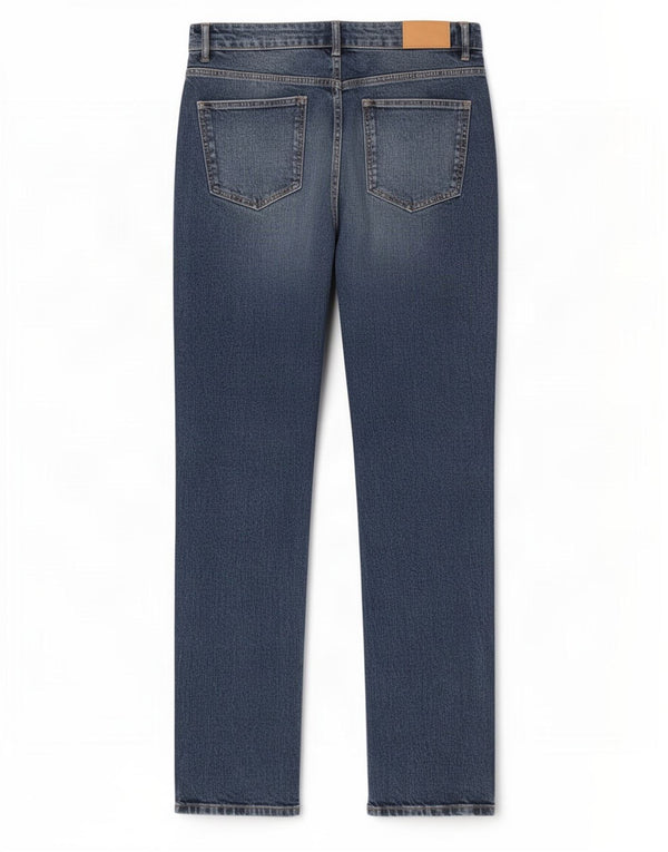 Zara Γυναικείο ίσιο τζιν EU 40 Medium W30 L33 Μπλε βαμβακερό