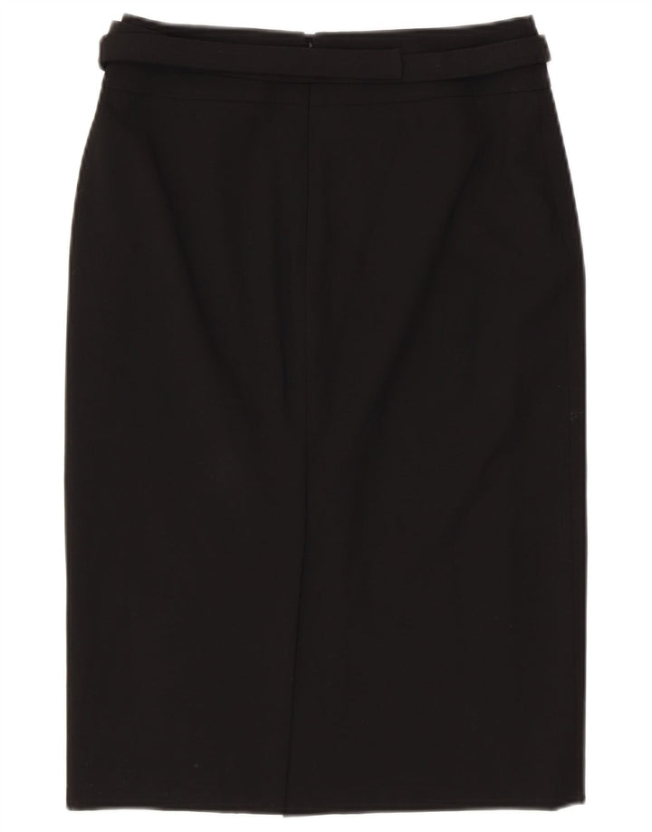 Γυναικεία Pencil Φούστα CALVIN KLEIN US 2 XS W28 Μαύρο Πολυεστέρας