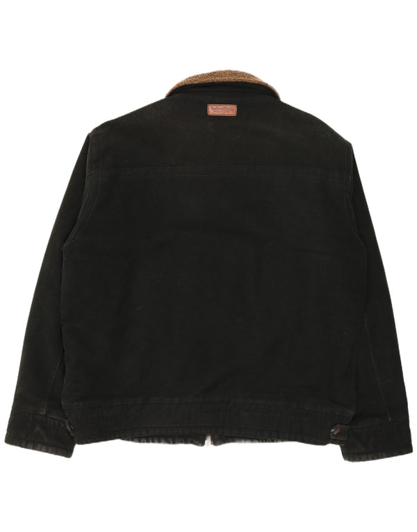 Ανδρικό μπουφάν Marlboro Classics UK 46 3XL Πράσινο βαμβακερό