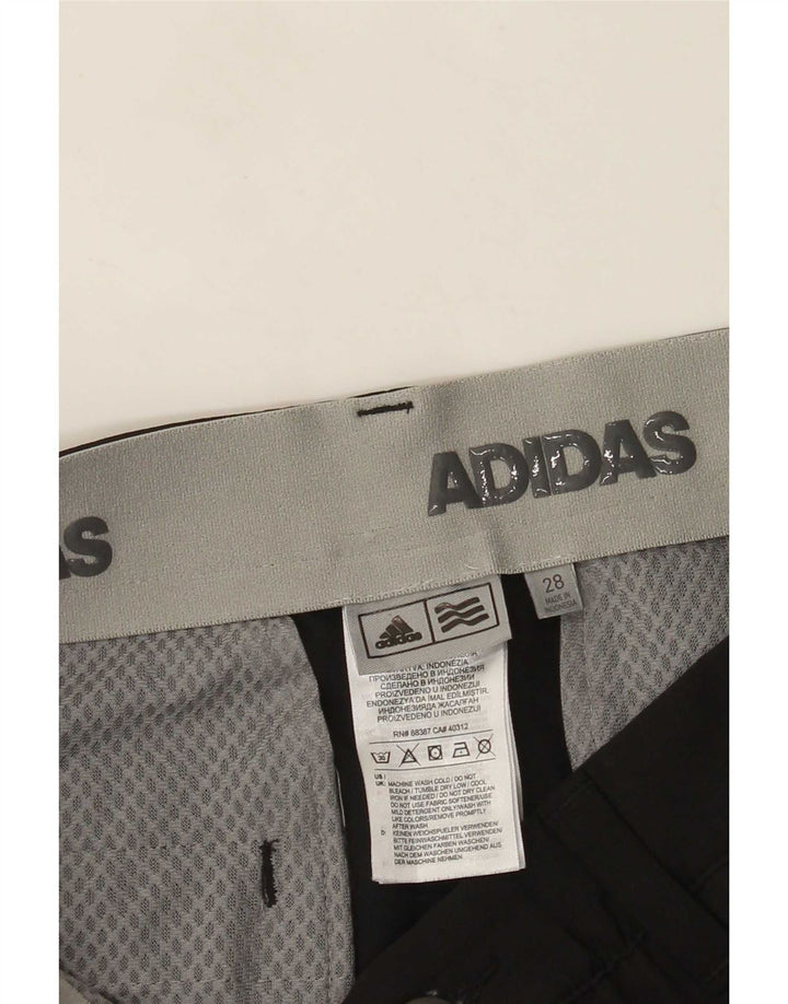 Ανδρικό σορτς Chino Adidas W28 Small Black Polyester