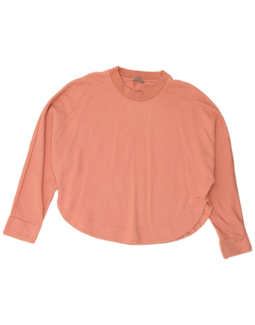 COS Γυναικεία φούτερ Crop Jumper UK 10 Small Pink Cotton