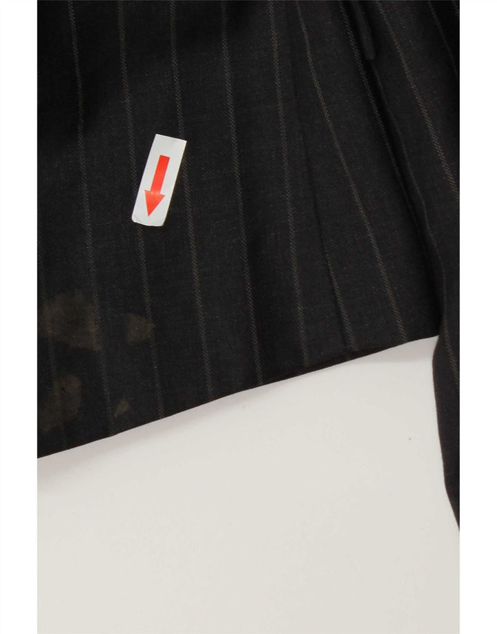 Marks & Spencer Ανδρικό μπουφάν σακάκι με 2 κουμπιά UK 44 XL μαλλί με γκρι ρίγες