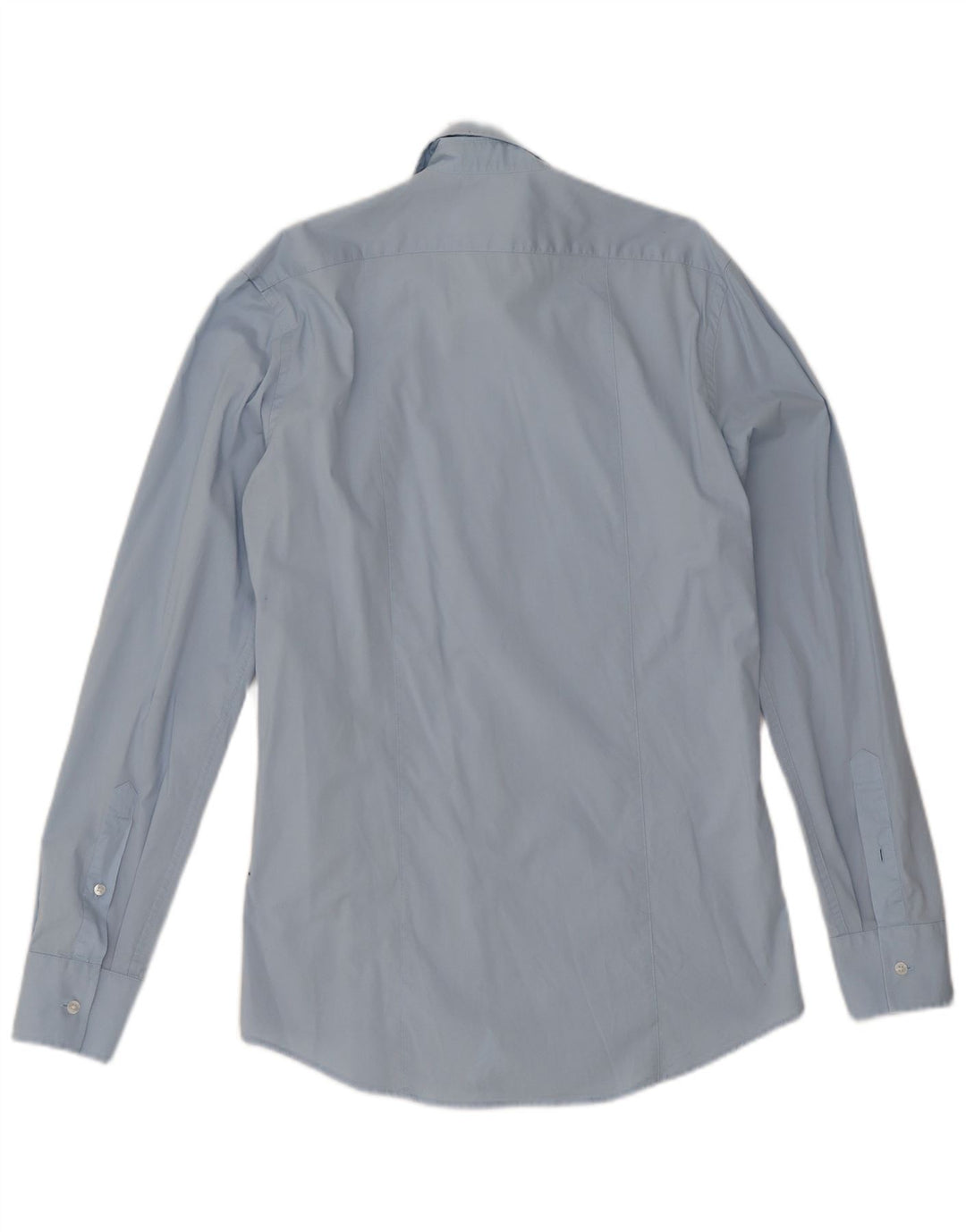 Ανδρικό πουκάμισο Calvin Klein Slim Fit, μεσαίο μπλε βαμβακερό