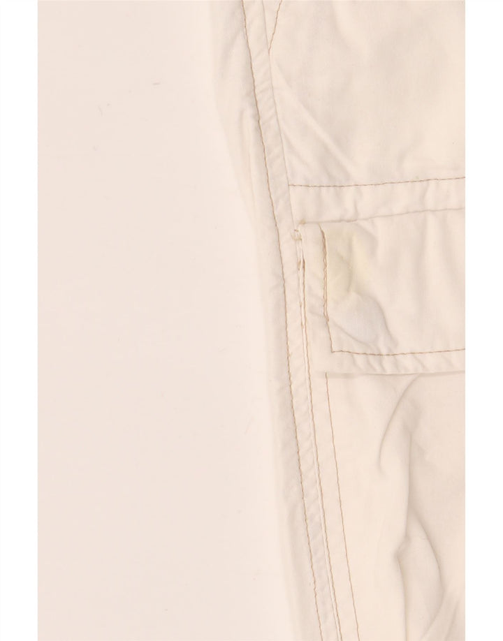 Fordocks Γυναικείο σορτς βερμούδα Cargo IT 44 Medium W30 Off White Βαμβακερό