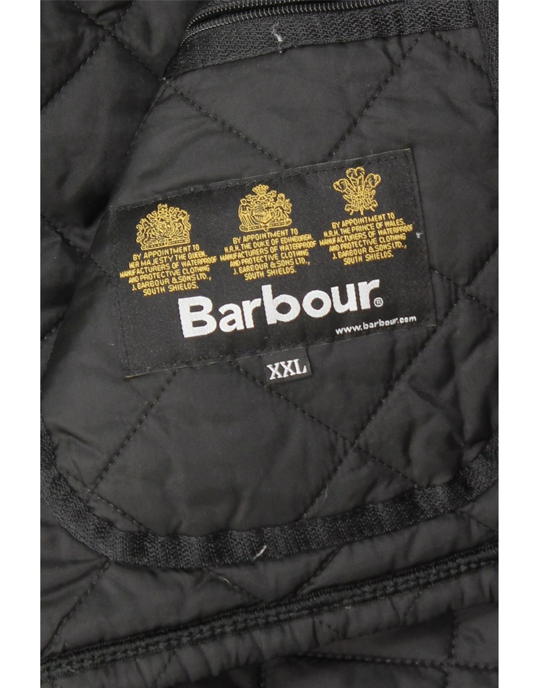 BARBOUR Γυναικείο Καπιτονέ Μπουφάν UK 20 2XL Μαύρο Πολυαμίδιο
