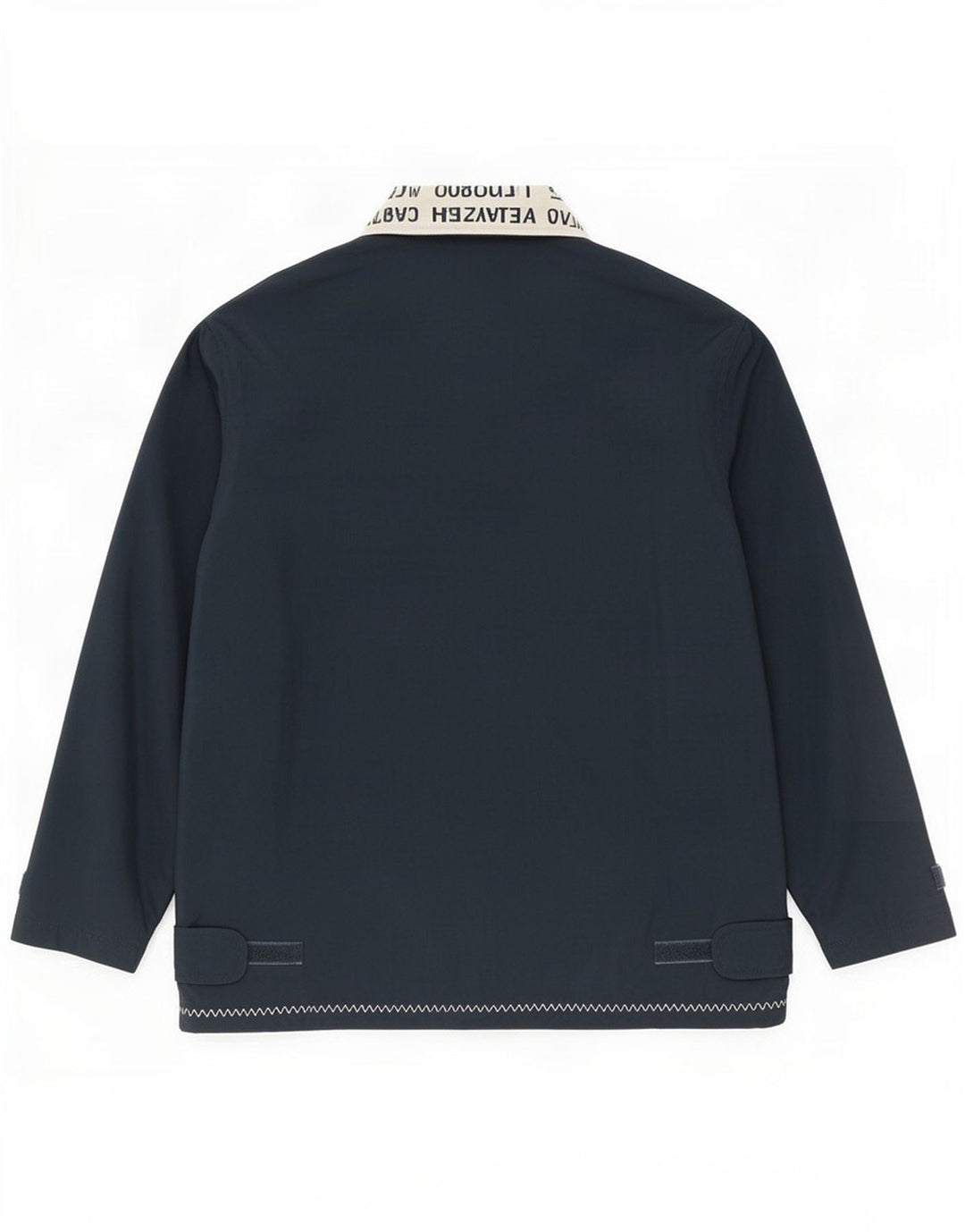 Invicta Ανδρικό γραφικό μπουφάν βροχής UK 40 Large Navy Blue ριγέ πολυαμίδιο
