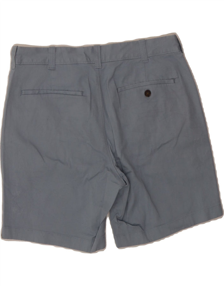 J. CREW Mens Chino Shorts W31 Medium  Blue Cotton Vintage J. Crew and Second-Hand J. Crew from Messina Hembry 
