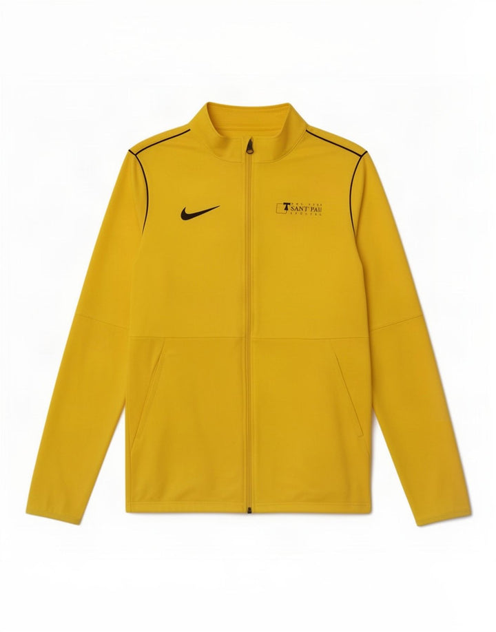 Ανδρική αθλητική φόρμα Nike Μπουφάν μικρού κίτρινου πολυεστέρα