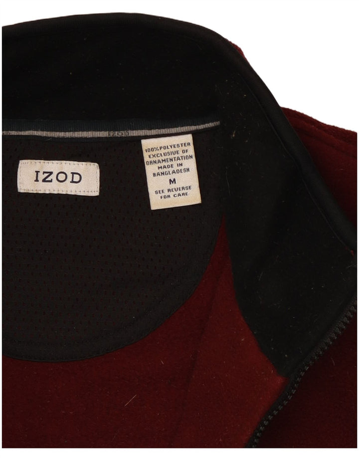 Ανδρικό Fleece Jacket Izod Medium Burgundy Polyester