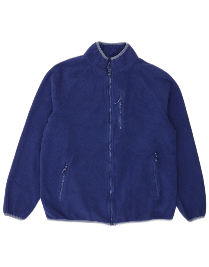 Marks & Spencer Γυναικείο Fleece Jacket UK 16 Large Blue Polyester