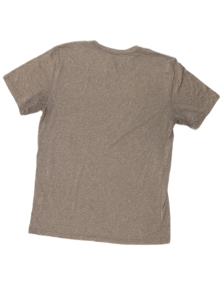 Γυναικείο γραφικό μπλουζάκι Nike Dri Fit Top 14 μεσαίου γκρι πολυεστέρα
