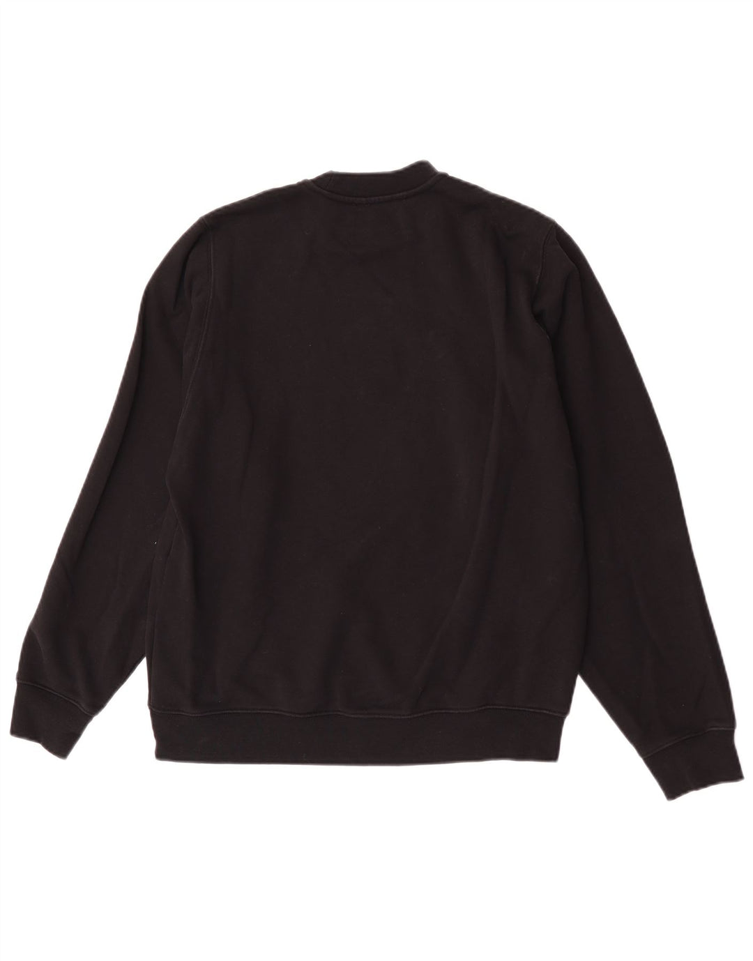 Diesel Ανδρικό γραφικό φούτερ Jumper Μικρό μαύρο βαμβακερό