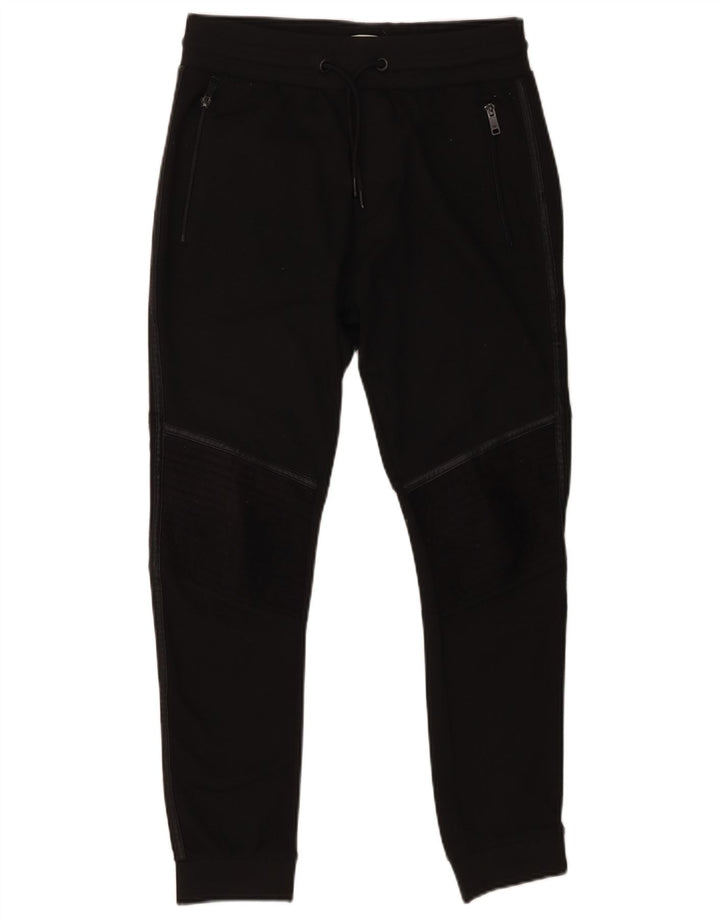 Ανδρική φόρμα Zara Παντελόνι Joggers Μεσαίο Μαύρο Πολυεστέρα