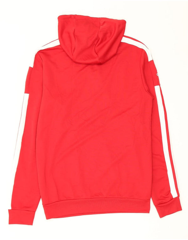 Adidas Ανδρικό Aeroready Hoodie Jumper Small Red Colourblock Πολυεστέρας