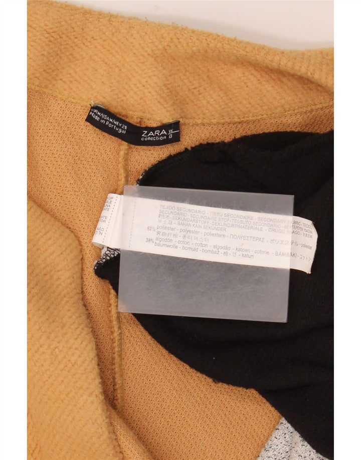 Zara Γυναικείο Oversized Ανοιχτό Πανωφόρι UK 14 Medium πολύχρωμο Colourblock