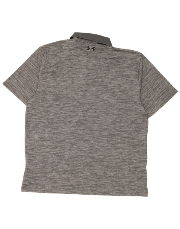 Under Armour Ανδρικό πουκάμισο Polo XL με γκρι λείανση πολυεστέρα